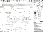 ���}�@SOLIDBODY ELECTRIC GUITAR  PLAN