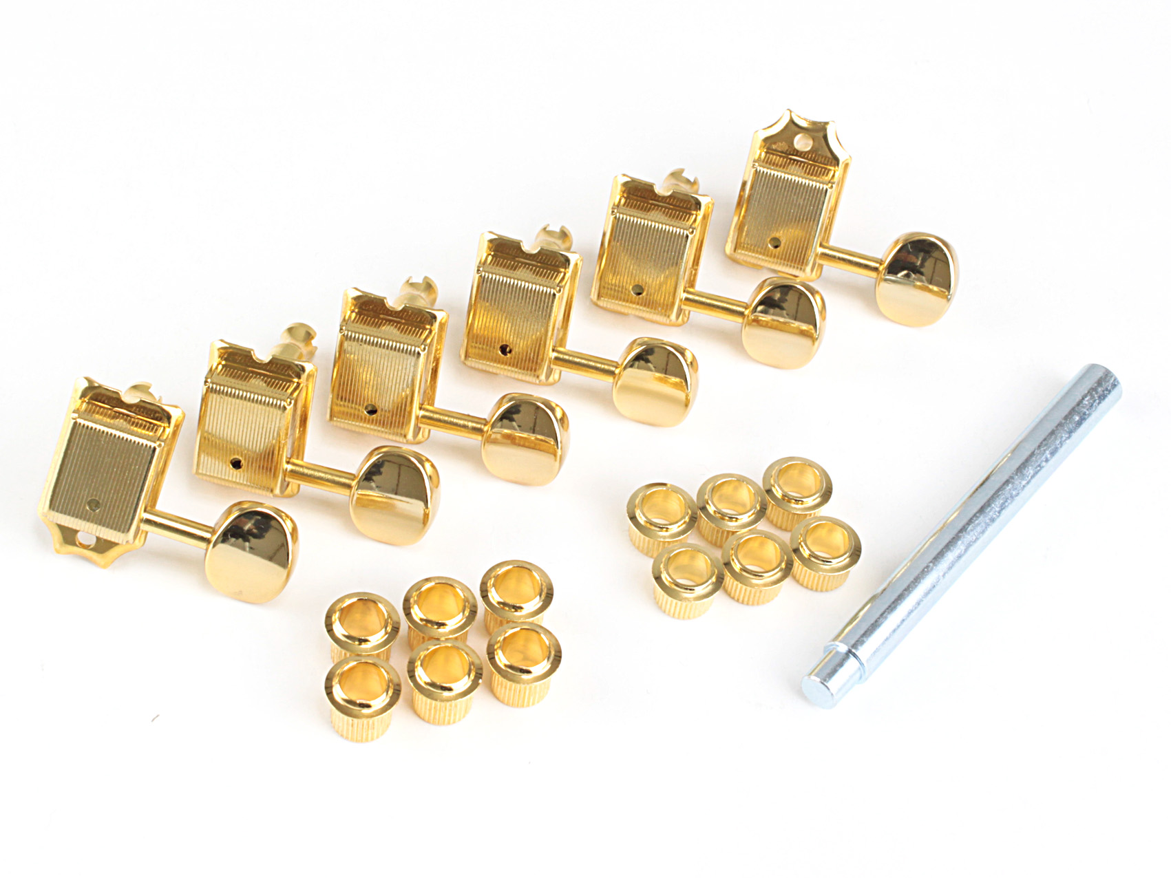 ゴトー ビンテージ リバースメタルノブペグ 6連 ゴールド GOTOH SD91