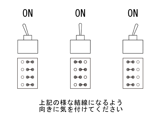 ミニトグルスイッチ On On On Cr 12p通販 ギターワークス