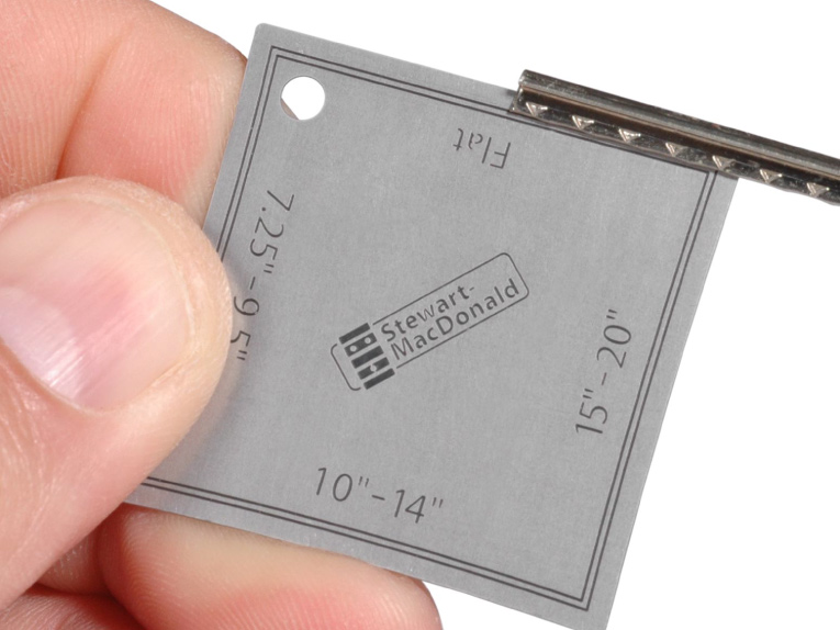 Fret Slot Depth Gauge