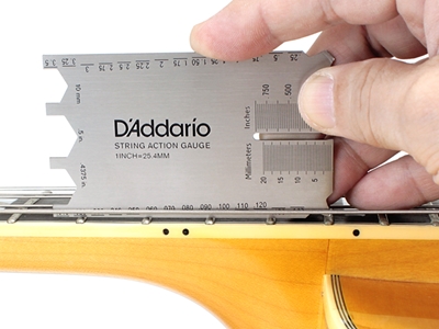 D'Addario 弦高チェックゲージ 