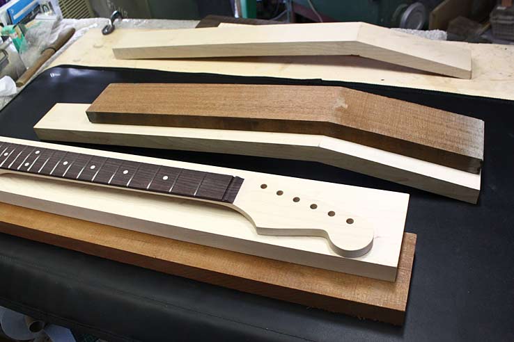 ギター ネックの作り方 ギターワークス