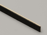 ウッドラミネイトバインディング（パーフリング）B/N ２P　厚1X高6X長810ｍｍ