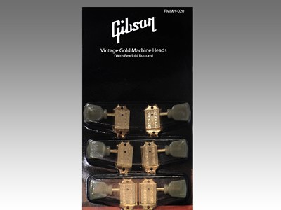 GIBSON ギブソン クルーソンスタイルペグ　ゴールド　PMMH-020