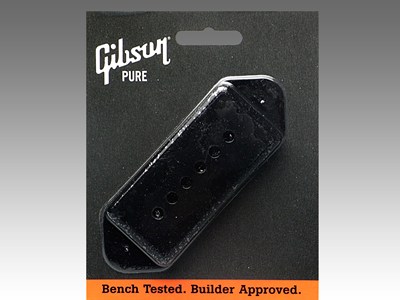 GIBSON ギブソン ドッグイヤーピックアップカバー　ブラック PRPC-040