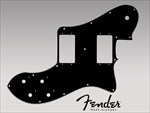 FENDER USA　'72テレキャスターデラックスピックガード　黒3P