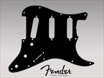 FENDER USA　'62ストラトキャスターピックガード　黒3P