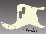 Fender フェンダー <br>アメリカンスタンダード　プレシジョンベースピックガード　パーチメント3P