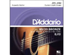 __I@D'Addario@.011-.052@ AR[XeBbN@80/20Bronze Custom Light