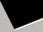 パネル板材　2P 黒/白　1.5ｍｍ（0.5+1.0）