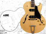 Gibson ES-175スタイル製図