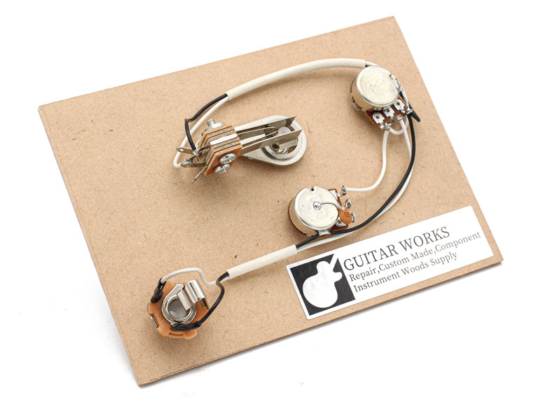 ジャズマスター（プリセットカット）配線済アッセンブリ ミリ規格 通販