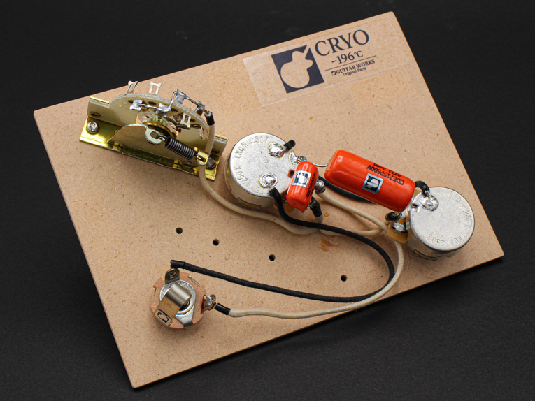 クライオ テレキャスター配線済コントロールアッセンブリ インチ規格