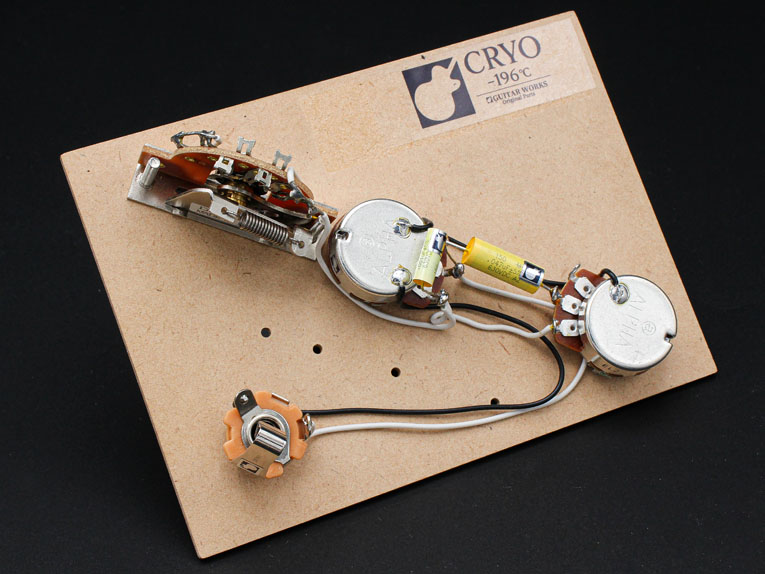 クライオ テレキャスター配線済コントロールアッセンブリ ミリ規格