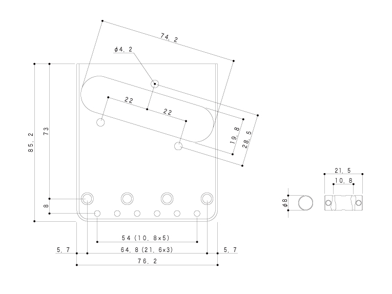 ��Gotoh BS-TC1 In-Tune �e���L���X�^�[3WAY�T�h�� �u���b�W Nickel
