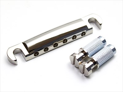 ギブソン純正　アルミテールピース　ニッケル　エイジド ギブソンのアルミテールピース - 機能美の頂点 | Vintage Maniacs
