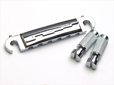 テールピースブリッジ レスポールジュニアタイプ クローム通販