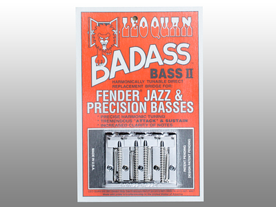 BADASS BASS II バダスベースブリッジ 通販｜ギターワークス