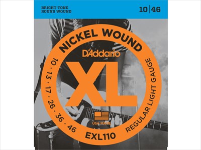 __I@D'Addario@.010-.046@Rgular Light Gauge@EXL-110