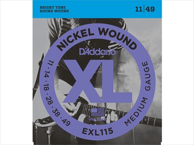 __I@D'Addario@.011-.049@Blues/Jazz Rock@EXL-115