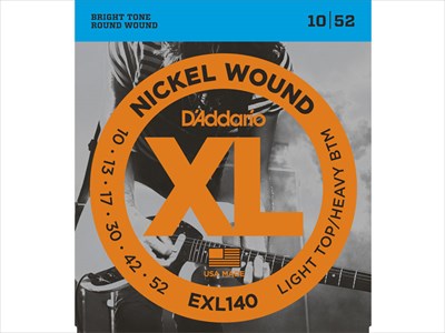 __I@D'Addario@.010-.052@Light Top/Heavy Bottom@EXL-140