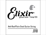 エリクサー　ELIXIR <br> .010 バラ弦 Anti-Rust Plain