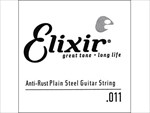 エリクサー　ELIXIR <br> .011 バラ弦  Anti-Rust Plain